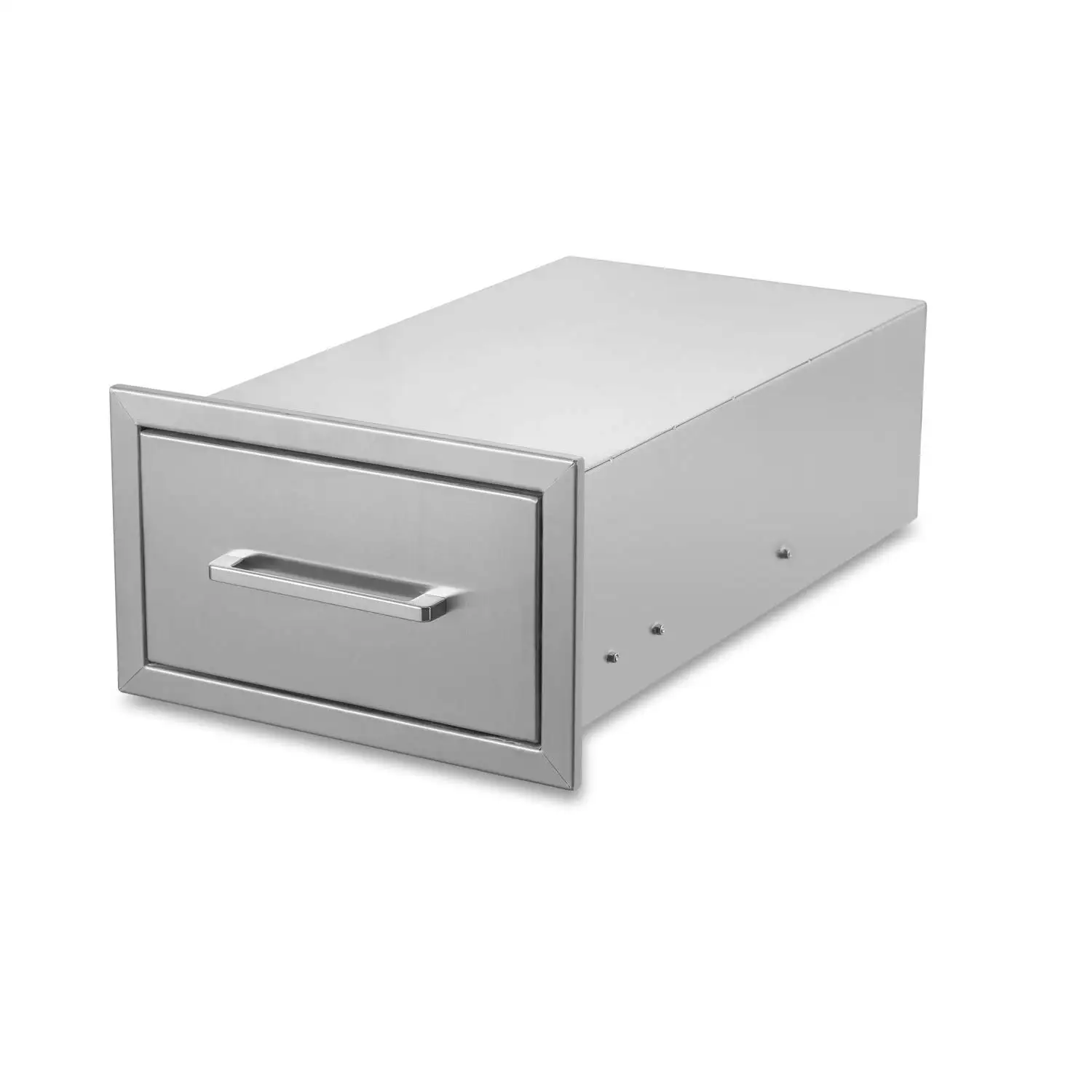 

Outdoor Kitchen Drawers Stainless Steel,14" W x 8-1/2"H x 23" D Single Drawer,Flush Mount for Outdoor Kitchen or BBQ Island