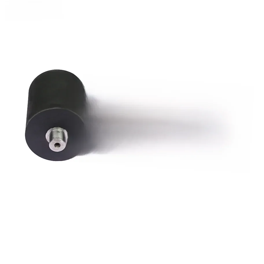 1 Stuk Dia. 1/2 " - 2" Kleine Rubberen Rol Met As Kinfe Slijpcontactwiel - afbeelding 2