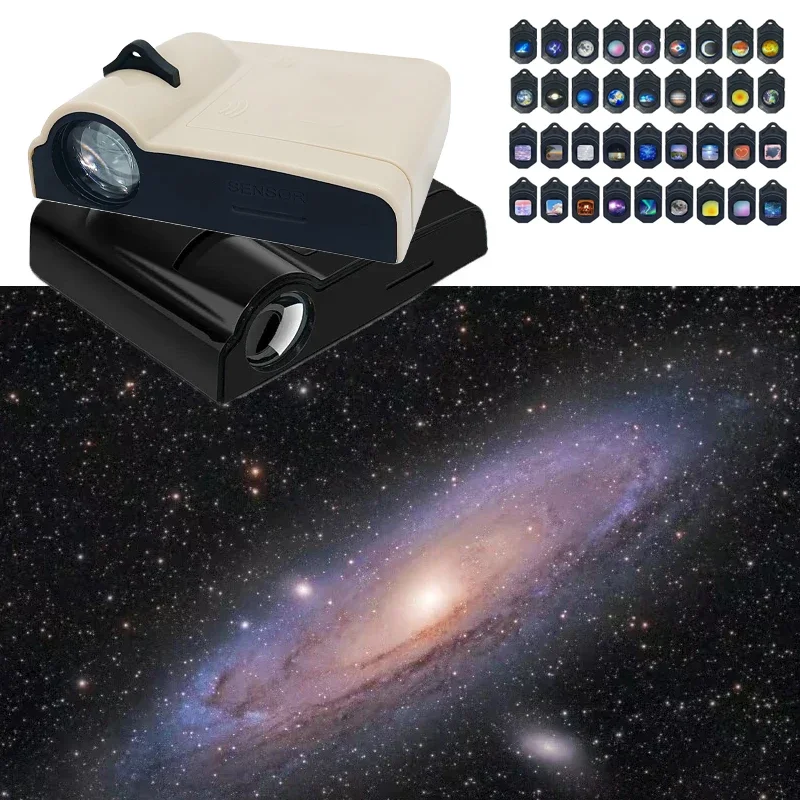 Ins lune lampe de Projection atmosphère galaxie lumière veilleuse projecteur fond fête décor anniversaire cadeau Photo accessoires corée