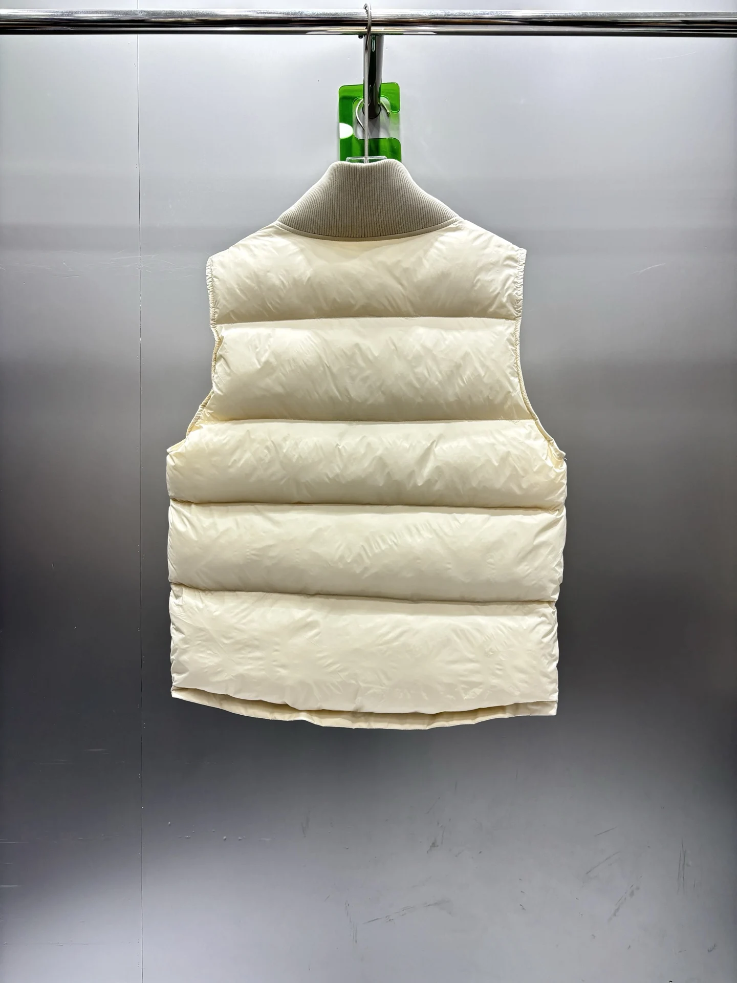 

2025 Winter New Style Women's Ribbed Collar Contrast Cotton Coat Jacket