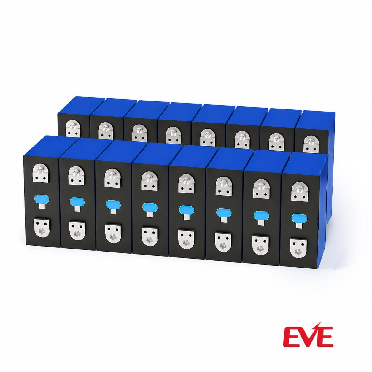 Kit 16 Baterias LiFePO4 EVE 314Ah 3,2V MB31 Recarregável