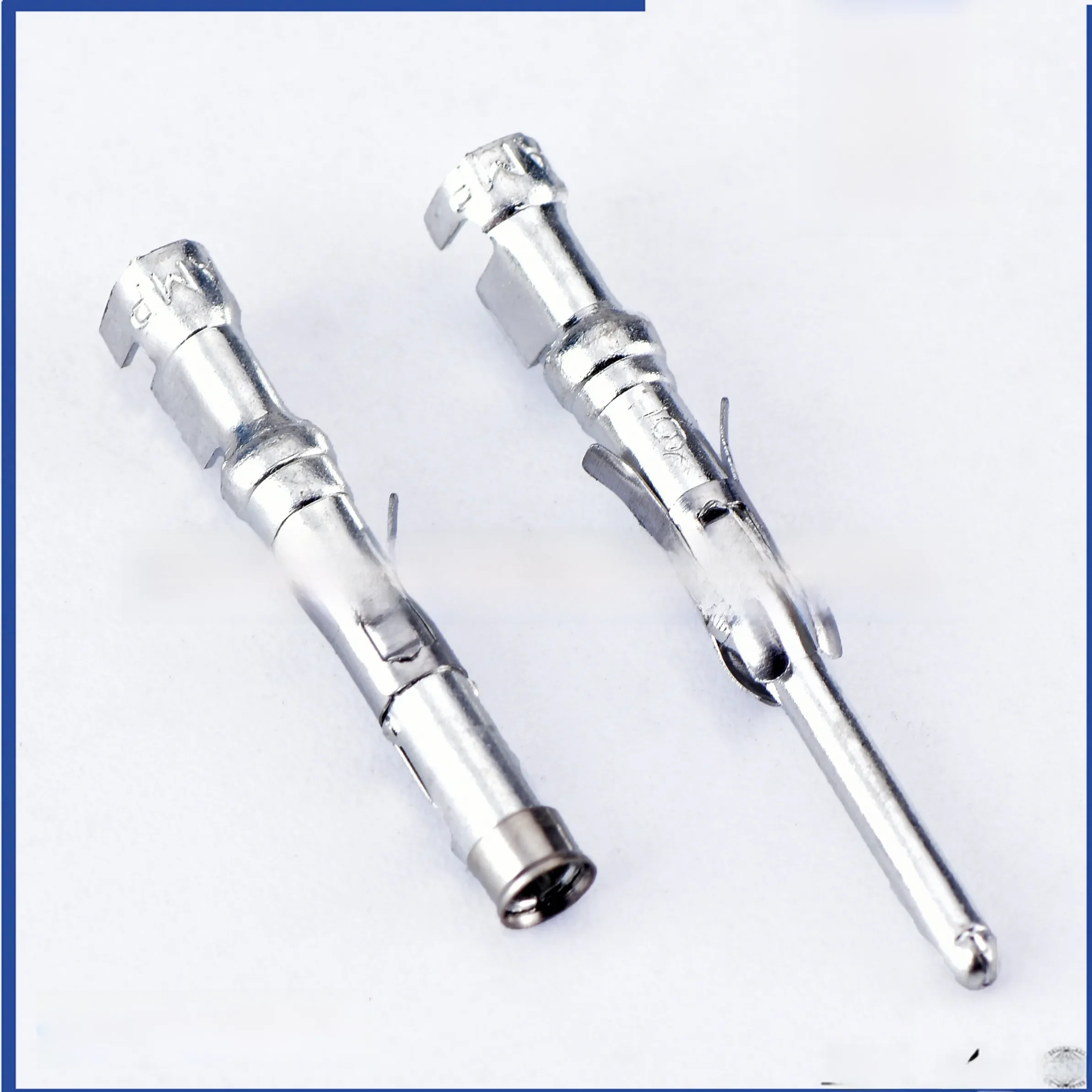 50 pièces 1.5mm série voiture épissures fil terminal broche à sertir 1-66103-8 1-66101-9 pour connecteur 206043 -1 182649 -1 66601-1 66602-1