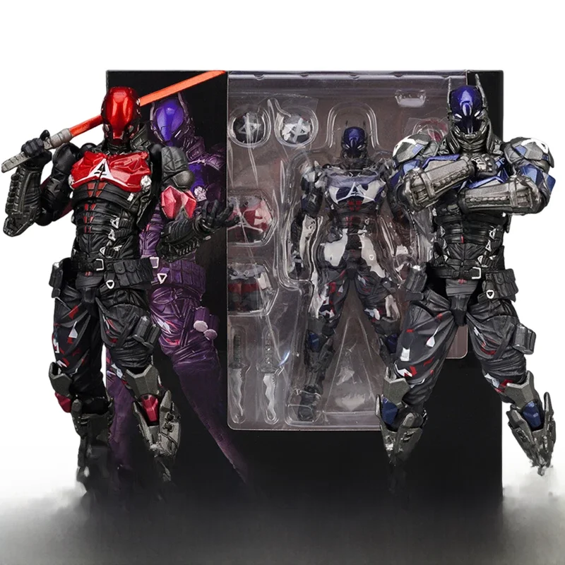 GEWELDIGE YAMAGUCHI Arkham Knight Batman Action Figure Red Hood Robin Jason Todd Figuarts Game Model Toy Collection Kids Gift - afbeelding 2
