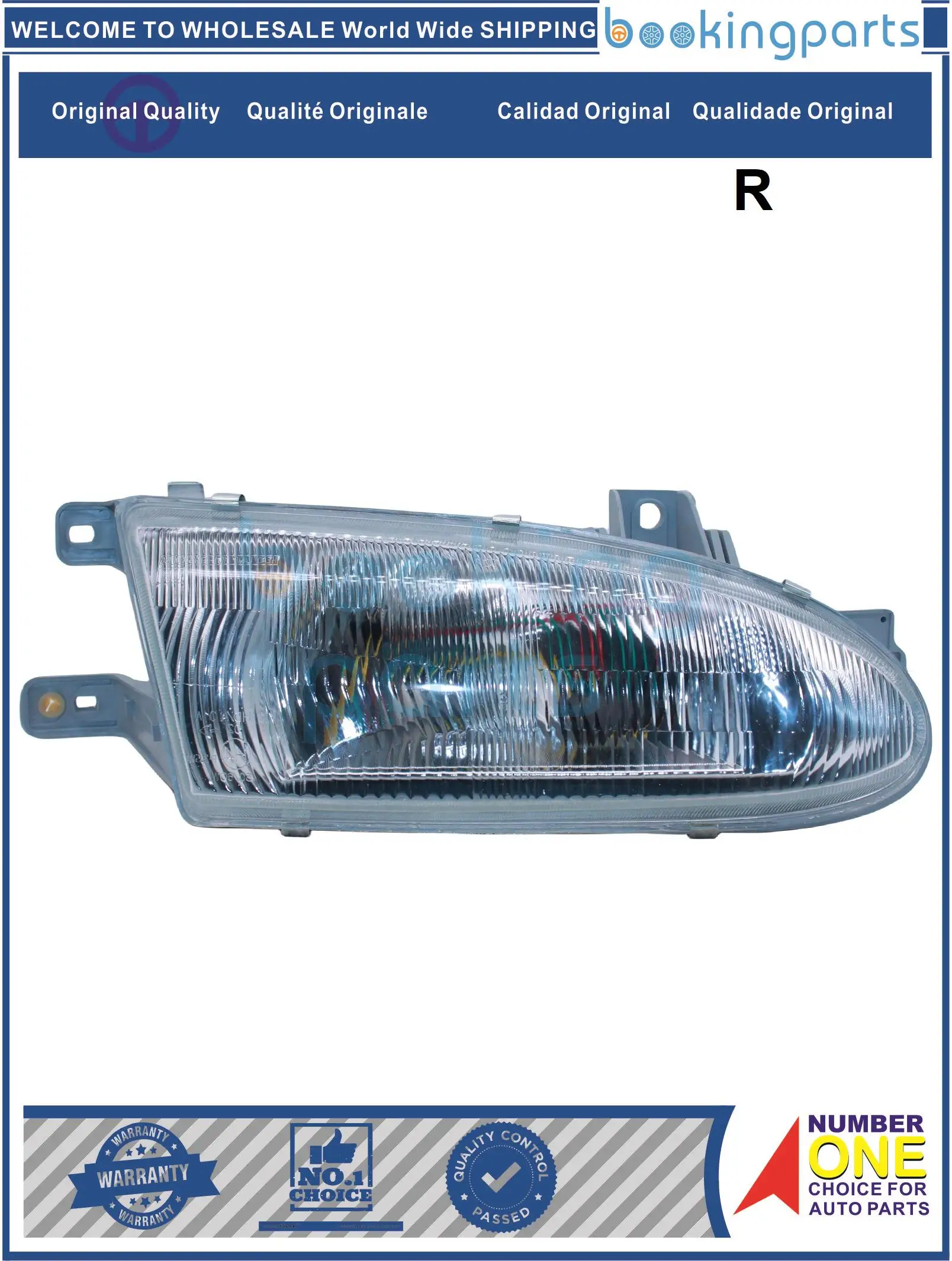 

HEA34293(R),92102-22010921022201092102-22900921022290092102-22000, фара для HYUNDAI ACCENT '96 [4D]