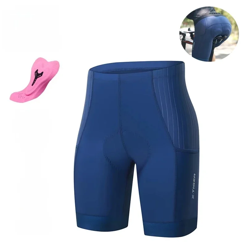 AliExpress X-TIGER X-Tiger Women Cycling Shorts Sponge Cushion Mountain Bike Short Pants Superelastic Shockproof MTB Road Bicycle Shorts