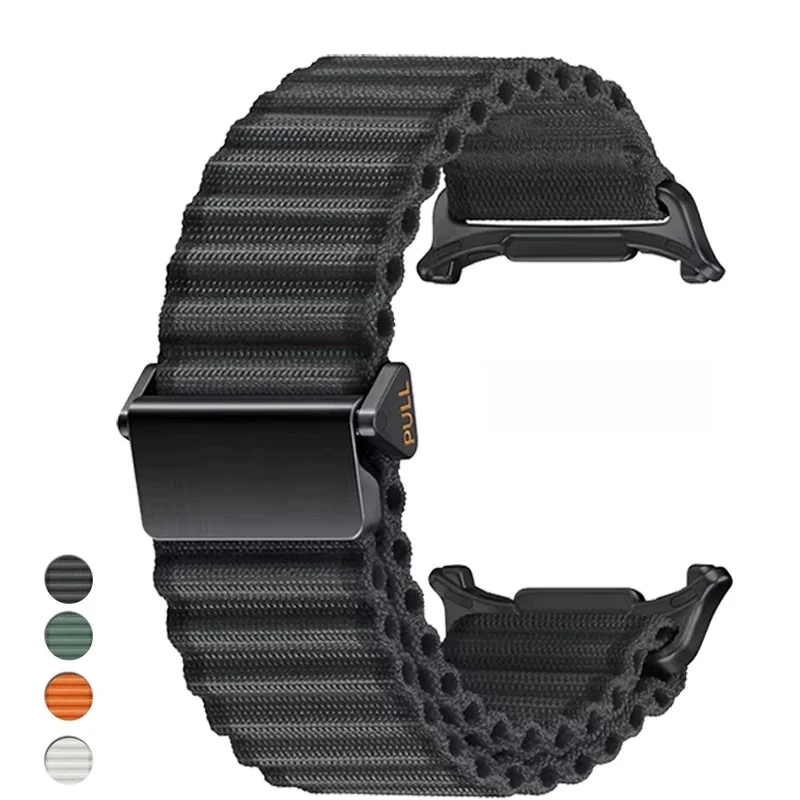 Nylonowy pasek z pętlą do zegarka Samsung Galaxy Watch 7 Ultra 47 mm Sportowy pasek Trail do Galaxy Ultra No Gaps Akcesoria do bransoletek Quick Fit — 2