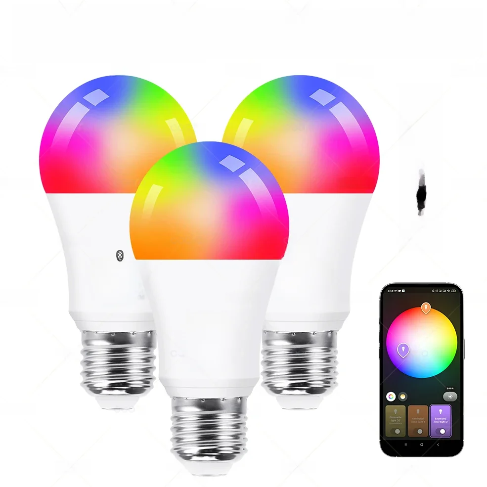 Tuya E27 Zigbee LED Bulbs WiFi Bluetooth Smart LED Lamp 15W 18W Light Bulb Remote Control Works With Amazon Alexa Google Yandex — zdjęcie 2