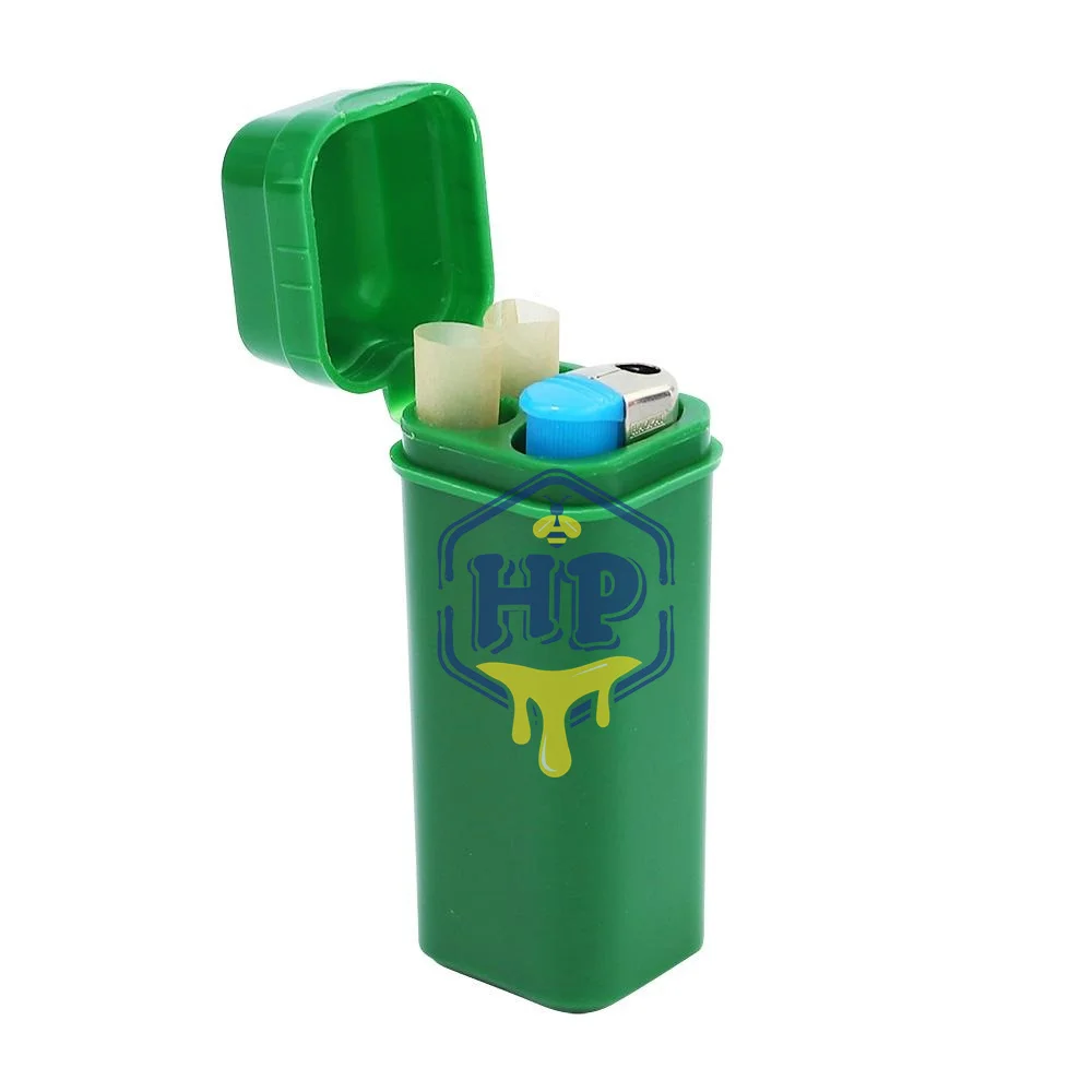 OG-Fumar Rolls Lighter Holder, Recipiente De Armazenamento, Caixa De Plástico, Caixa De Exibição, Personalizar O Logotipo, Hit Kit, 12Pcs