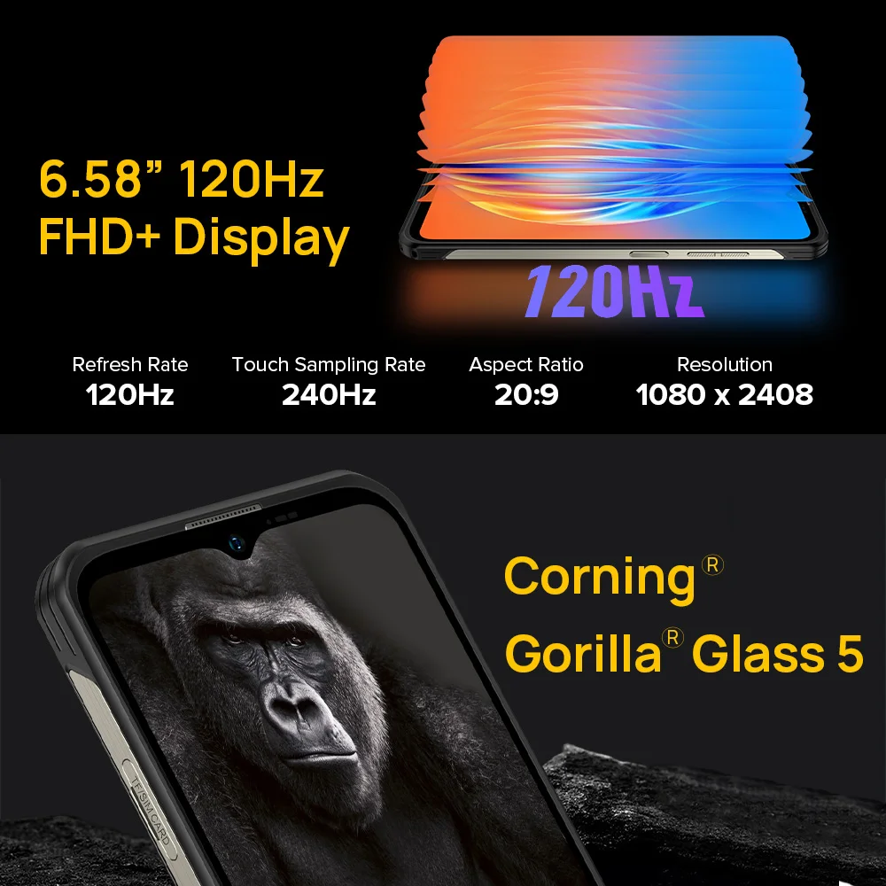 Imagem -02 - Ulefone-armor 17 Pro Night Vision 16 gb Ram 256gb Romhelio G99 4g 120hz 108mp Android 12 66w Nfc Global