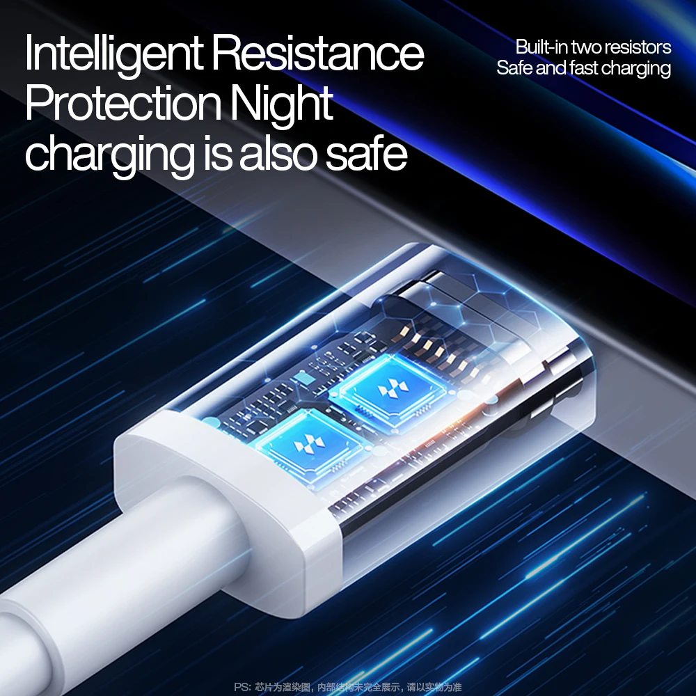 SmartDevil PD USB Type C Cable For iPhone 15 Pro Max Plus 60W PD Fast Charging Charger Cord For Macbook Xiaomi Samsung Type-C