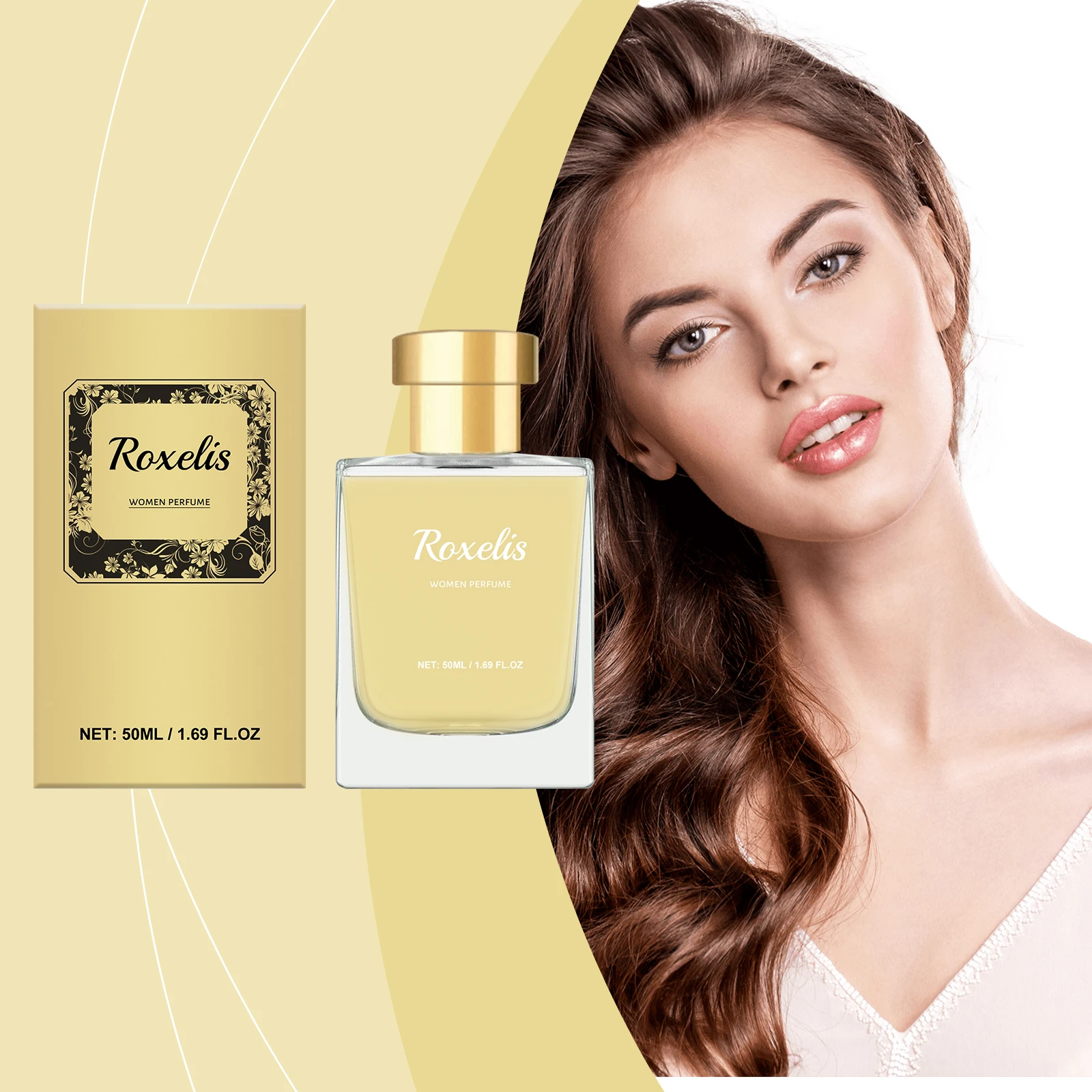 

Roxelis Citrus Perfume Daily Portable Natural Fresh Fragrance Charm Perfume Lasting Fragrance Light Fragrance Women's Perfume