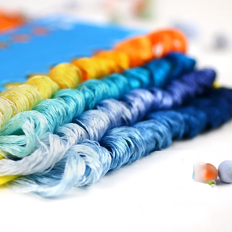 Suzhou-Fil à Broder Fait à la Main, DIY