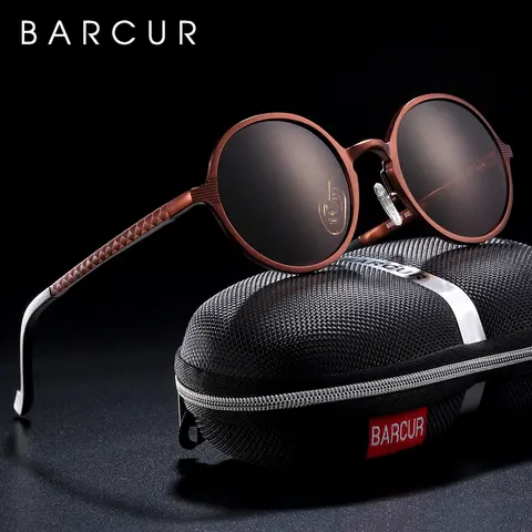 Round Sunglasses UV400 BARCUR