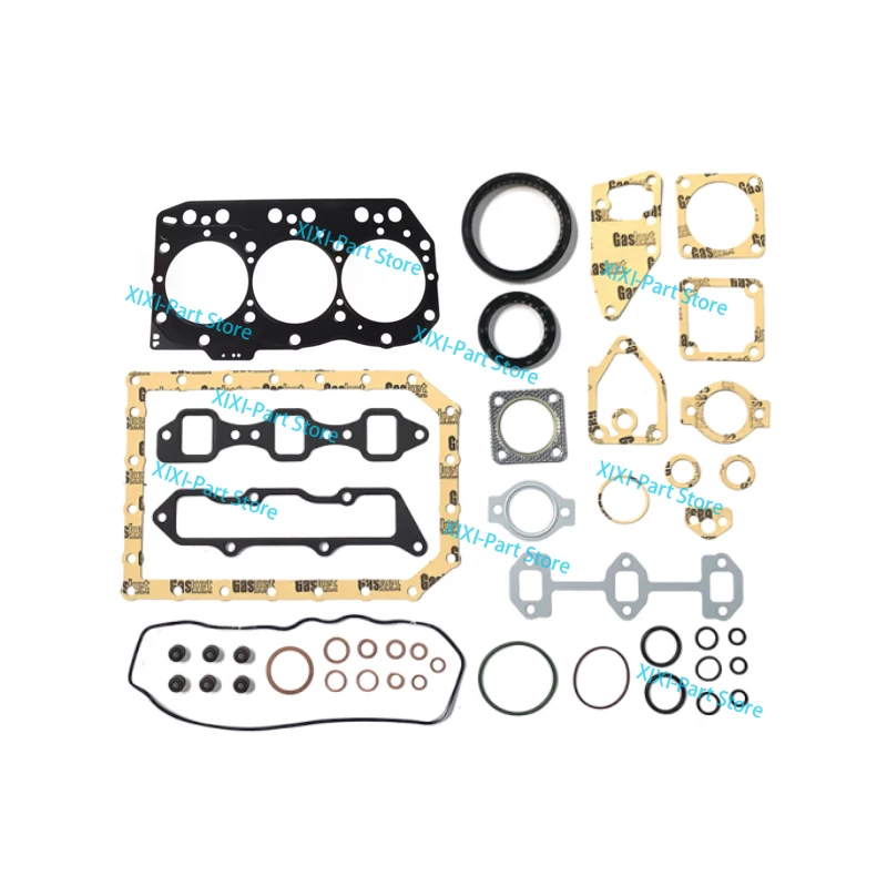 3TNV82 Full Gasket Kit Set For Yanmar 3D82 3TNE82 With Cylinder Head Gasket Overhaul Rebuild Kit