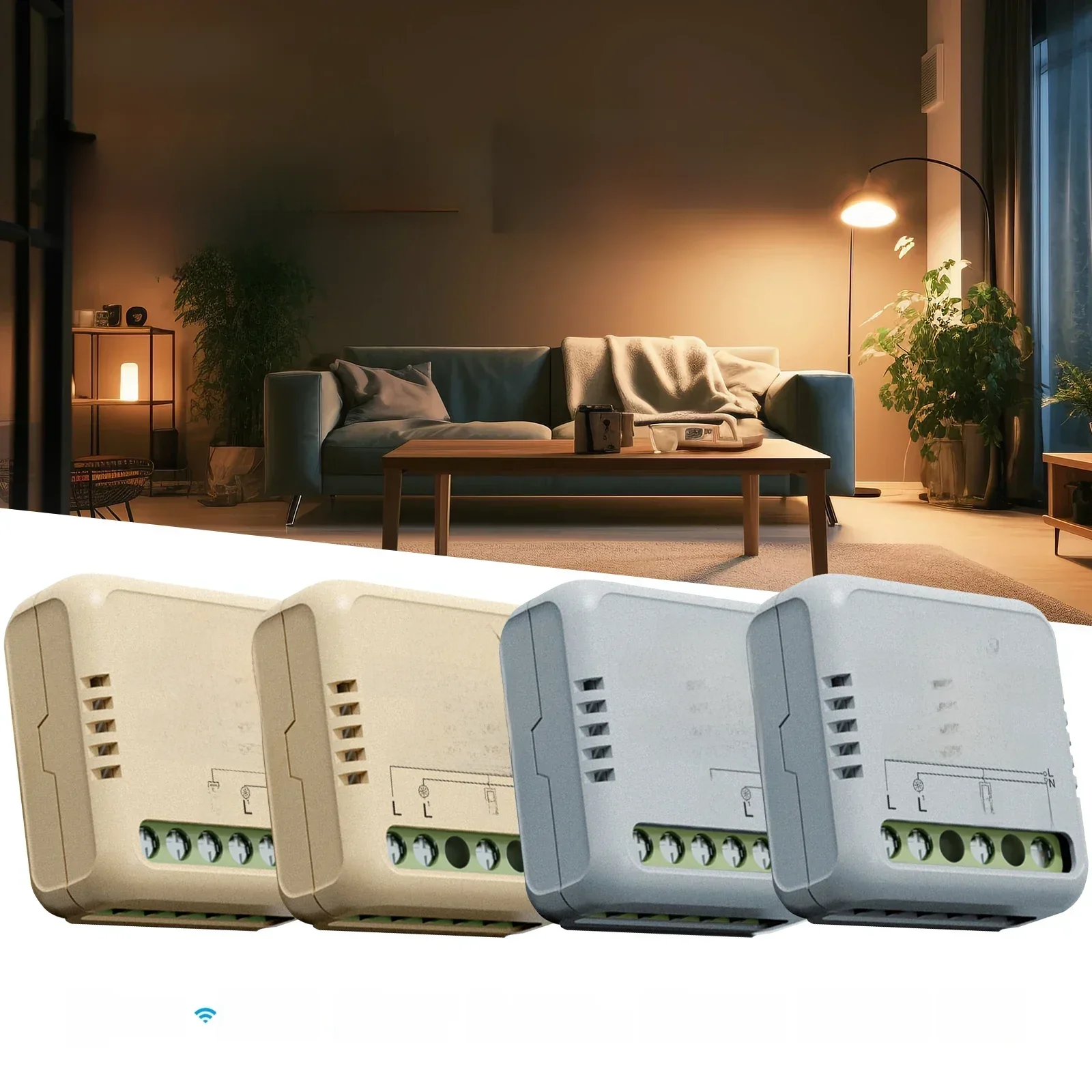 MOES Mini Tuya WiFi/Zigbee Smart Switch/Dimmer Module DIY Module Lichtschakelaar 1/2 Gang Afstandsbediening werk Alexa Google Thuis - afbeelding 2