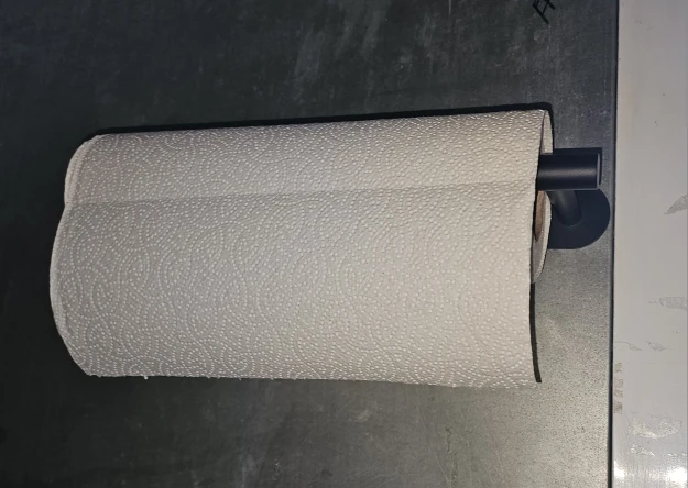 Kitchen Paper Towel Holder Adhesive Tissue Hanger Toilet Roll Paper Dispenser Cabinet Storage Napkin Rack Bathroom Accessories photo review