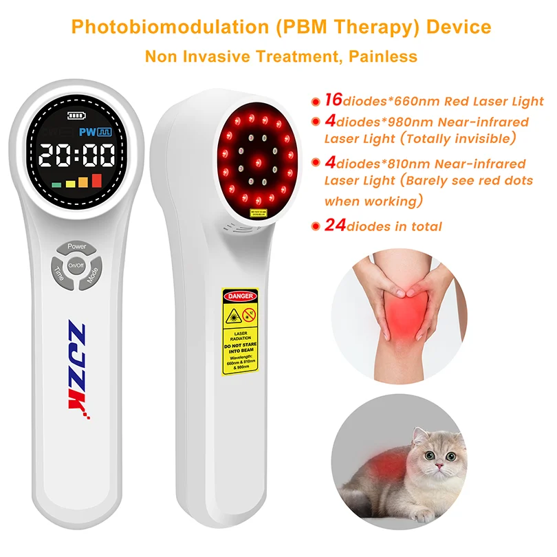 

Laser Therapy Machine Physiotherapy Device for the Knees Healing Pain and Anti-inflammation Injury Cure 980nm 810nm 660nm 1760mW
