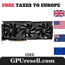 USED XFX RX 6700 XT 12GB RX6700 XT 6700XT Graphics Card GPU AMD Radeon RX6700XT 6700 10GB Video Cards Computer Game  PC Gaming