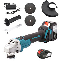 For Makita 18V Battery 125mm 100mm Brushless Angle Grinder Polishing Cutting Machine Cordless Electric Angle Grinder Power Tool