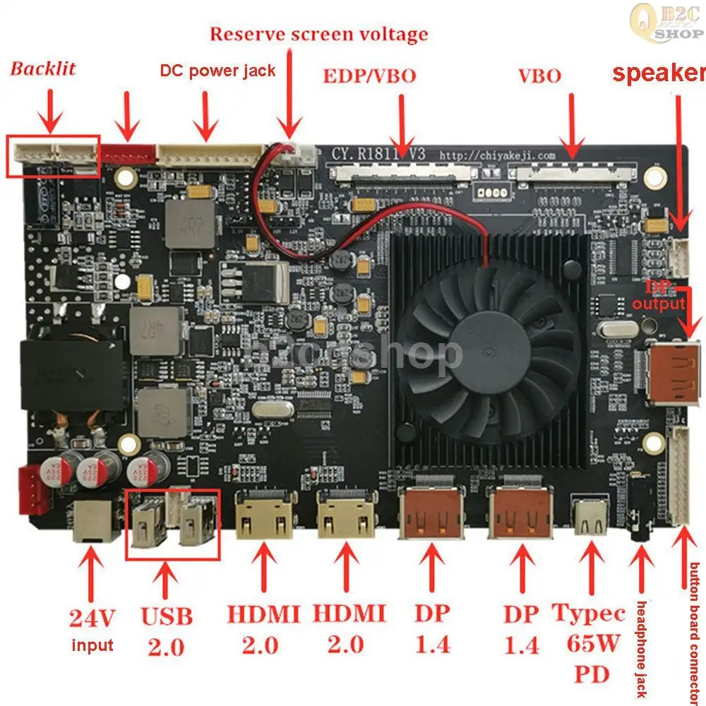 LCD Monitor Controller Board Kit, Driver Board para imac 27