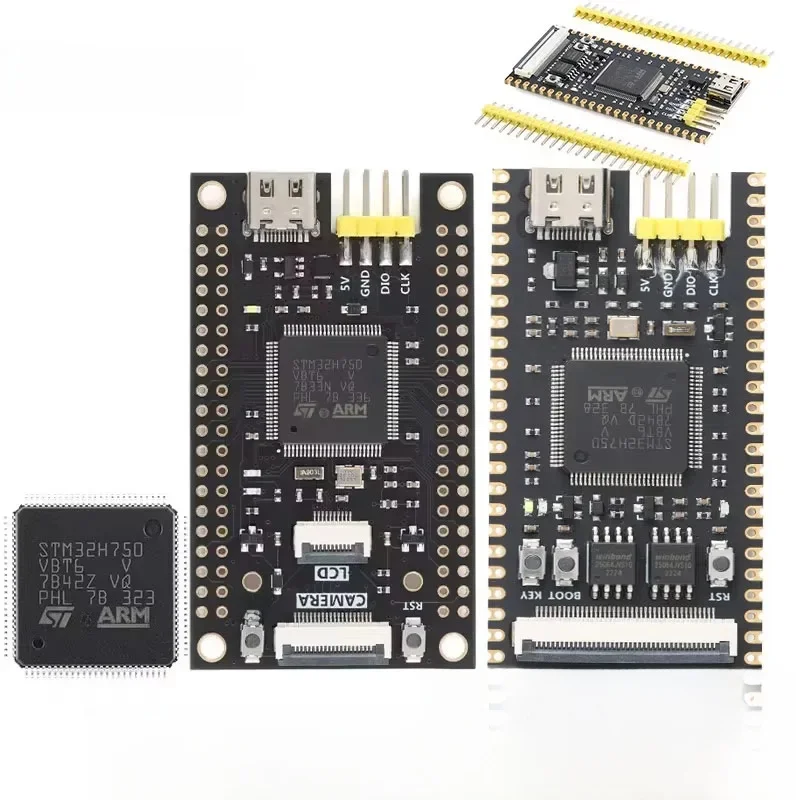 STM32H750VBT6 STM32H750 STM32 32H750VB FK750M1 FK750M3-VBT6 Układ scalony Moduł Systemowy do Nauki i Rozwoju z Ekranem TFT LCD — zdjęcie 2