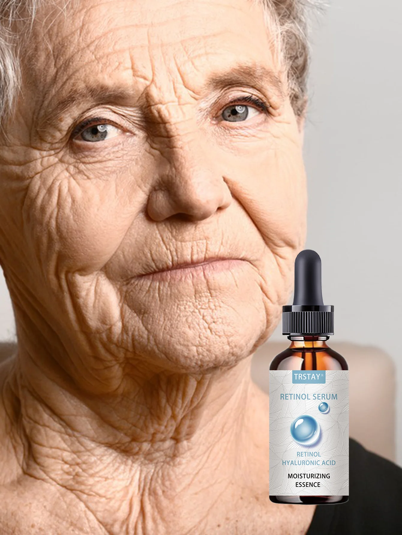 Facial Anti-Wrinkle Moisturizing Essence Liquid - With Plant Extracts, Hydrating and Moisturizing, Gentle and Non-Irritating, Su - Image 2