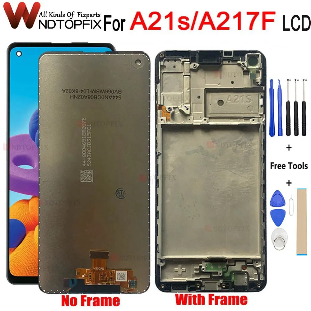 

6.5" For Samsung Galaxy A21S Display A217F A217 LCD Touch Screen Digitizer Display For Samsung A21S LCD A217F/DS A217H Screen