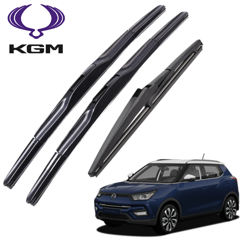 Ssangyong Tivoli Wiper Blade Window Brush Front Rear 1+1+1