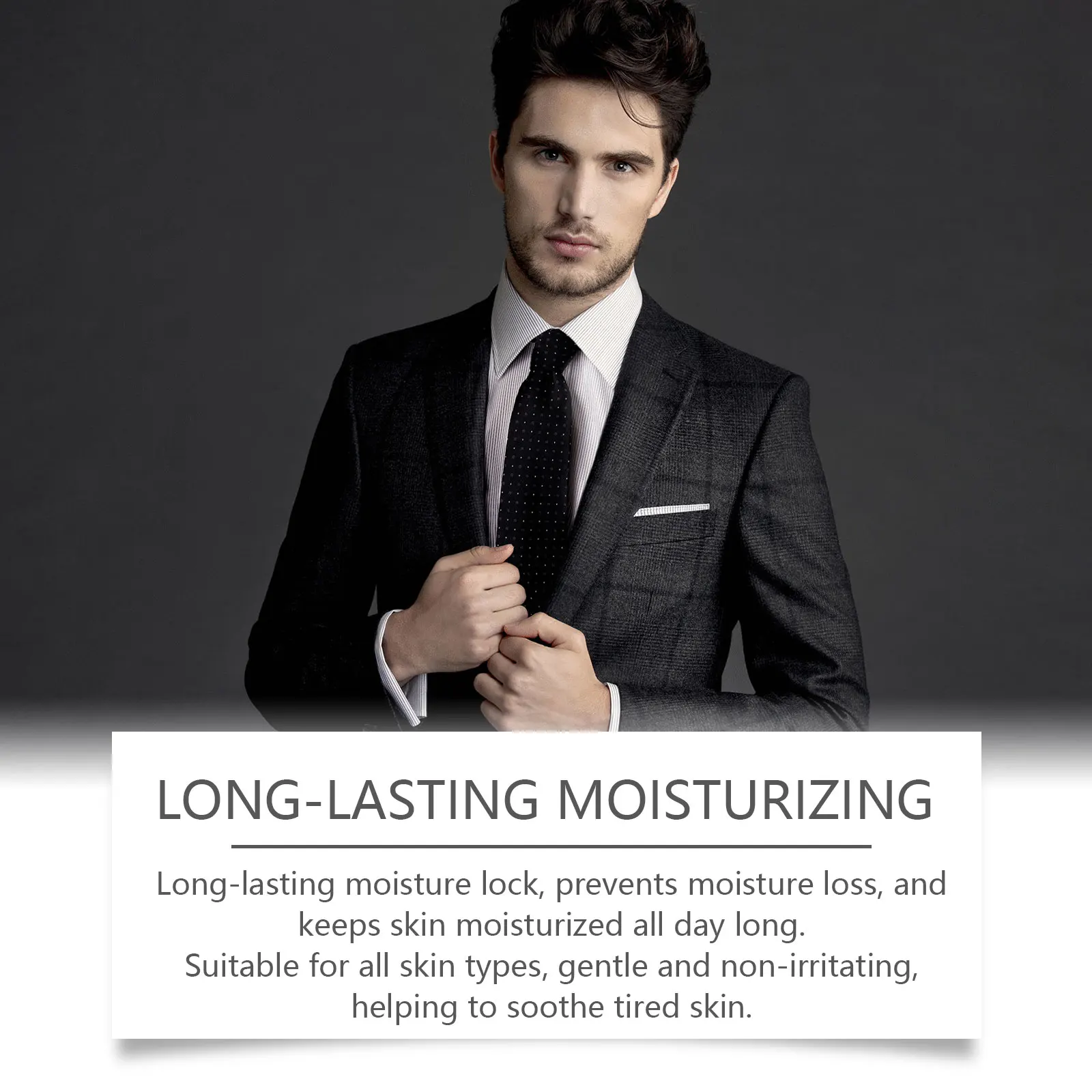 كريم وجه طويل القامة للرجال من West Month 50 جرام، مرطب للوجه، مغذي للرجال، تجاعيد الوجه، بلسم وجه منعش لشد الوجه