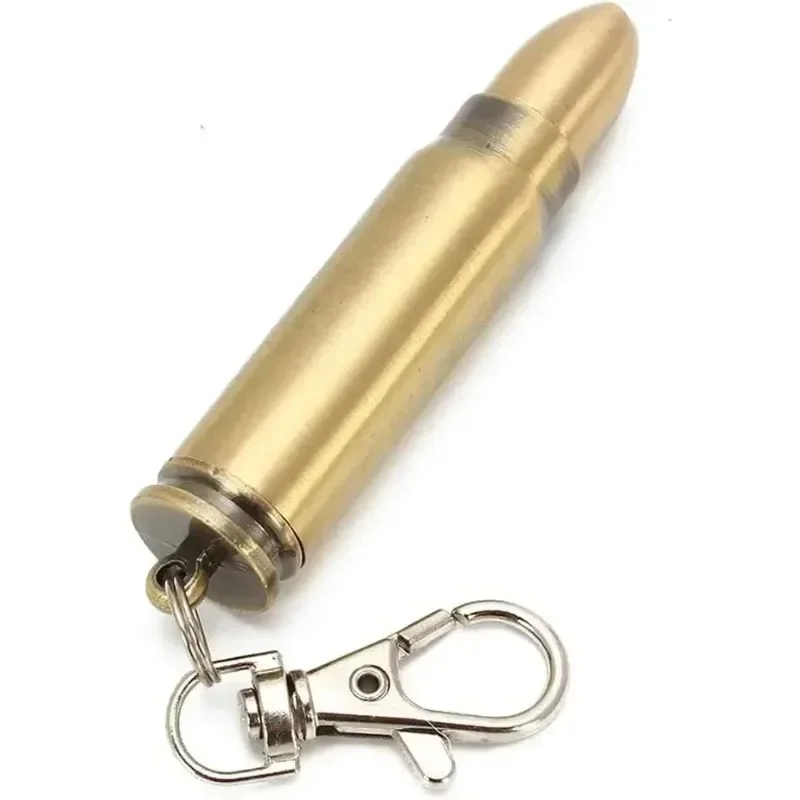Nouveau briquet de Match de porte-clés en métal, briquet étanche rétro Portable, équipement de survie d'urgence briquet Barbecue cadeaux de Camping