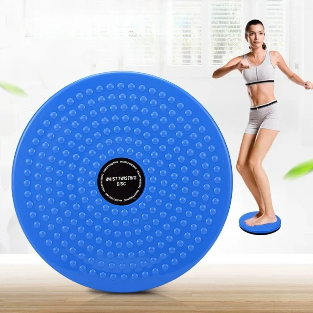 Purple waist-twisting disc, rotating disc, no need for electricity