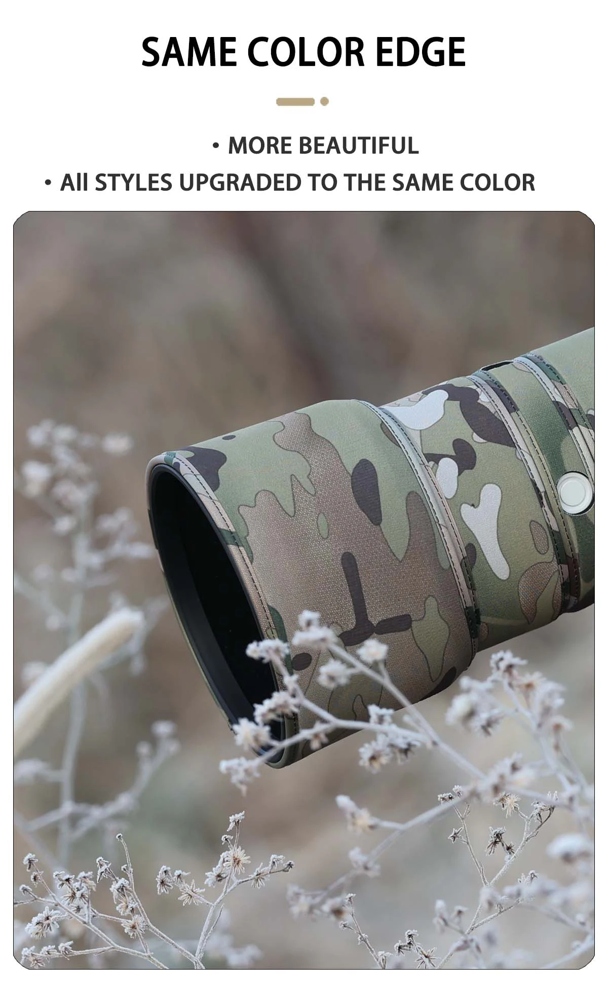 CHASING BIRDS camouflage lens coat for Sony 70-200 mm F2.8 GM OSS II waterproof and rainproof lens protective cover sleeve