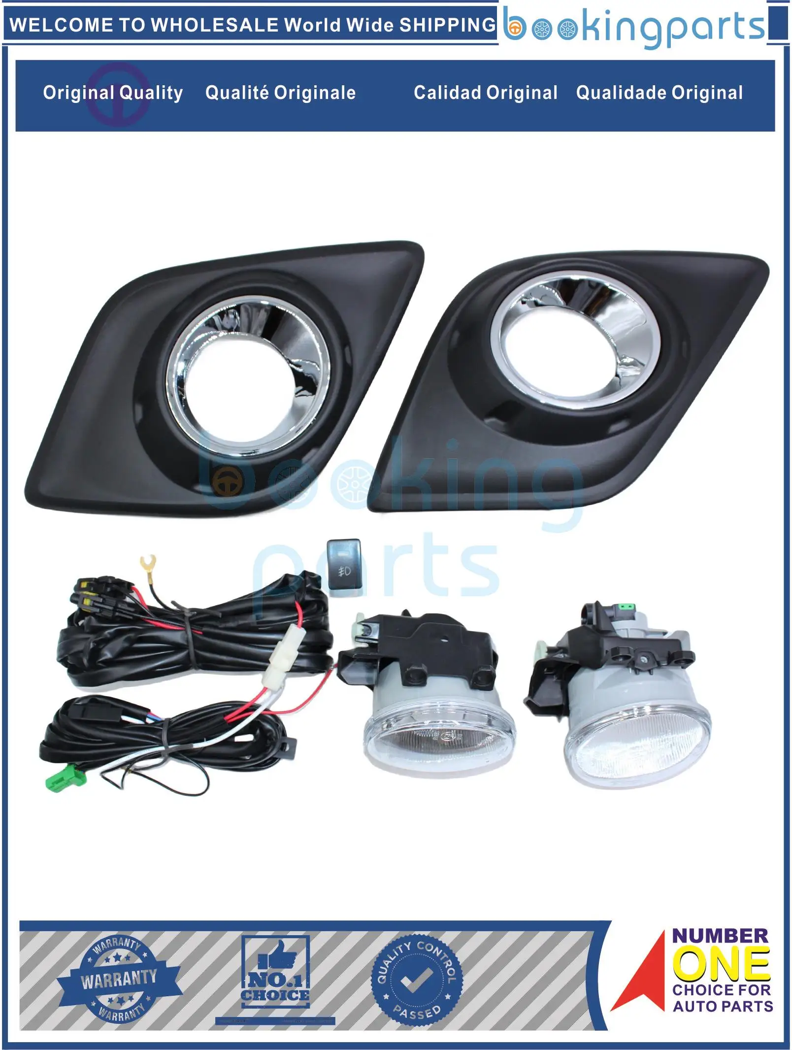 

FGL58876,FGL80082,TY817 Fog Lamp For TOYOTA REVO 15- GUN126R 1GD-FTV[AMERICA] 1 KIT BRAND DLAA