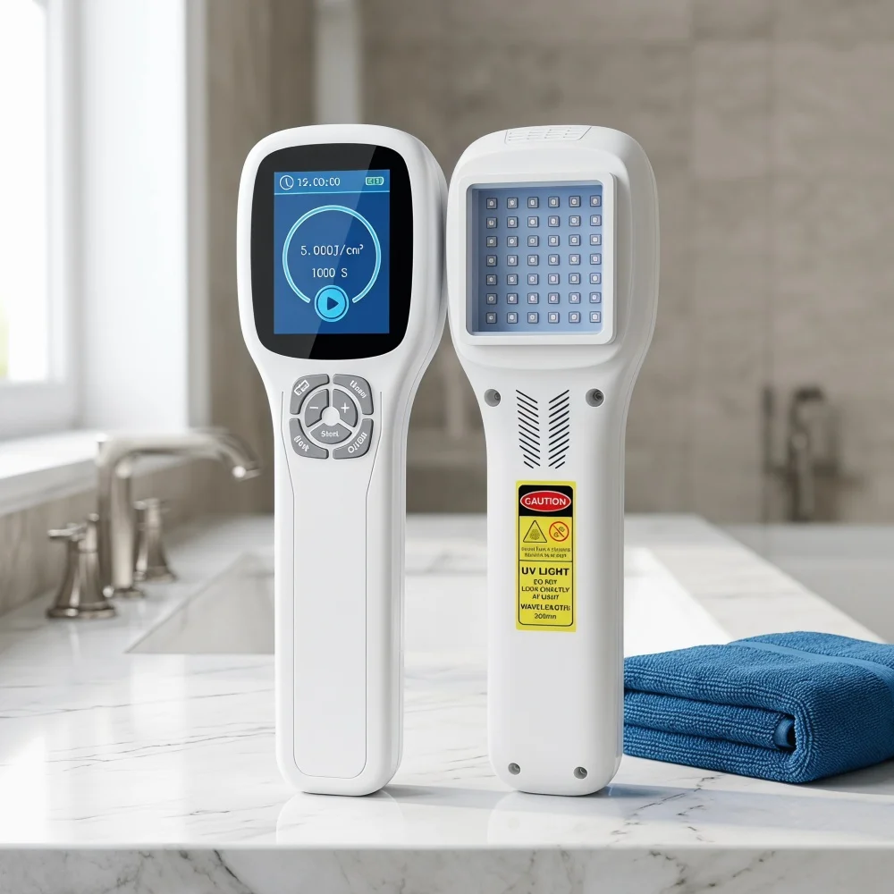 

Dawfek 308nm UVB Excimer Laser Handheld Device for Skin Rejuvenation, Vitiligo, Psoriasis and Seborrheic Dermatitis Home Use