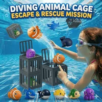 Juguete de Pesca con Peces para Piscina, Baño y Juegos de Agua