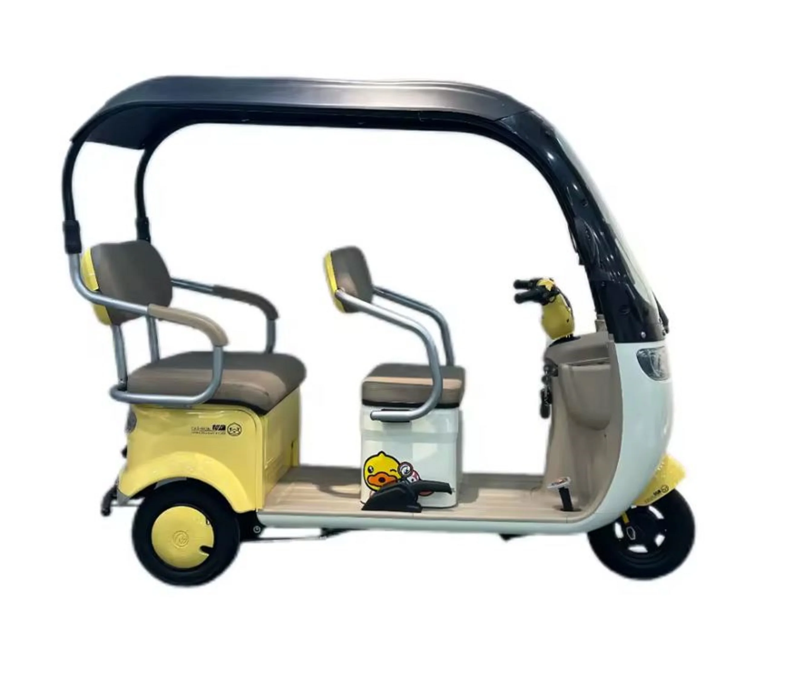 รถสามล้อไฟฟ้าสำหรับผู้สูงอายุ แบบเปิดโล่ง บรรทุกของได้