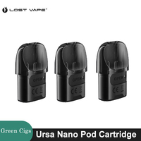 Original Lostvape Ursa Nano Cartridge 2.5ML 0.6/0.8/1.0ohm for Ursa Nano Pod/Ursa Nano Pro/Ursa Pocket Pod/Ursa Nano Pro 2 Kit