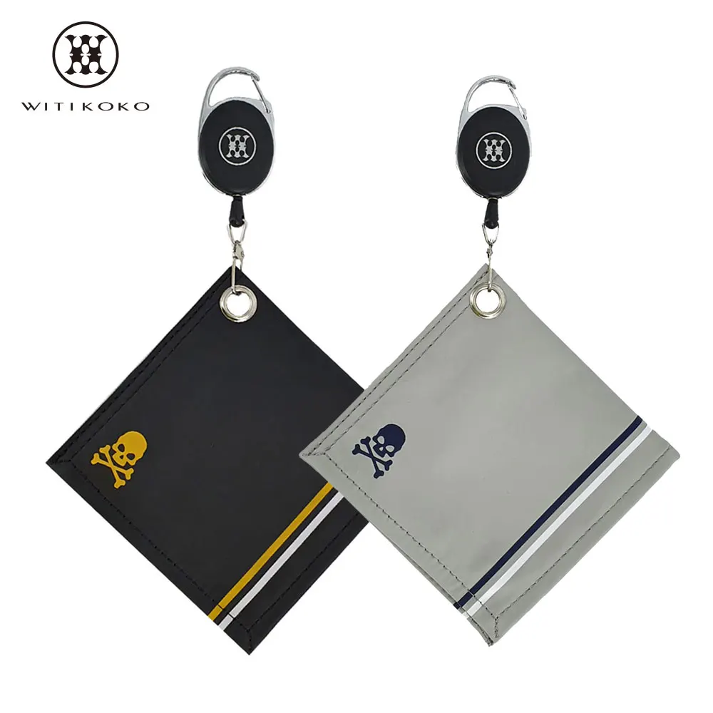 منظف بكرة الجولف بتصميم جمجمة من Wticoco Voltaol #1