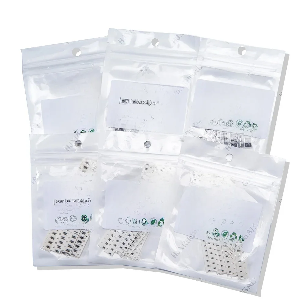 4000 SZTUK 0402 Zestaw rezystorów SMD Zestaw 10ohm-1M ohm 5% 80 wartościX 50 SZTUK = 4000 SZTUK Zestaw próbek 0805 0603 1206 2512 1210 — zdjęcie 2