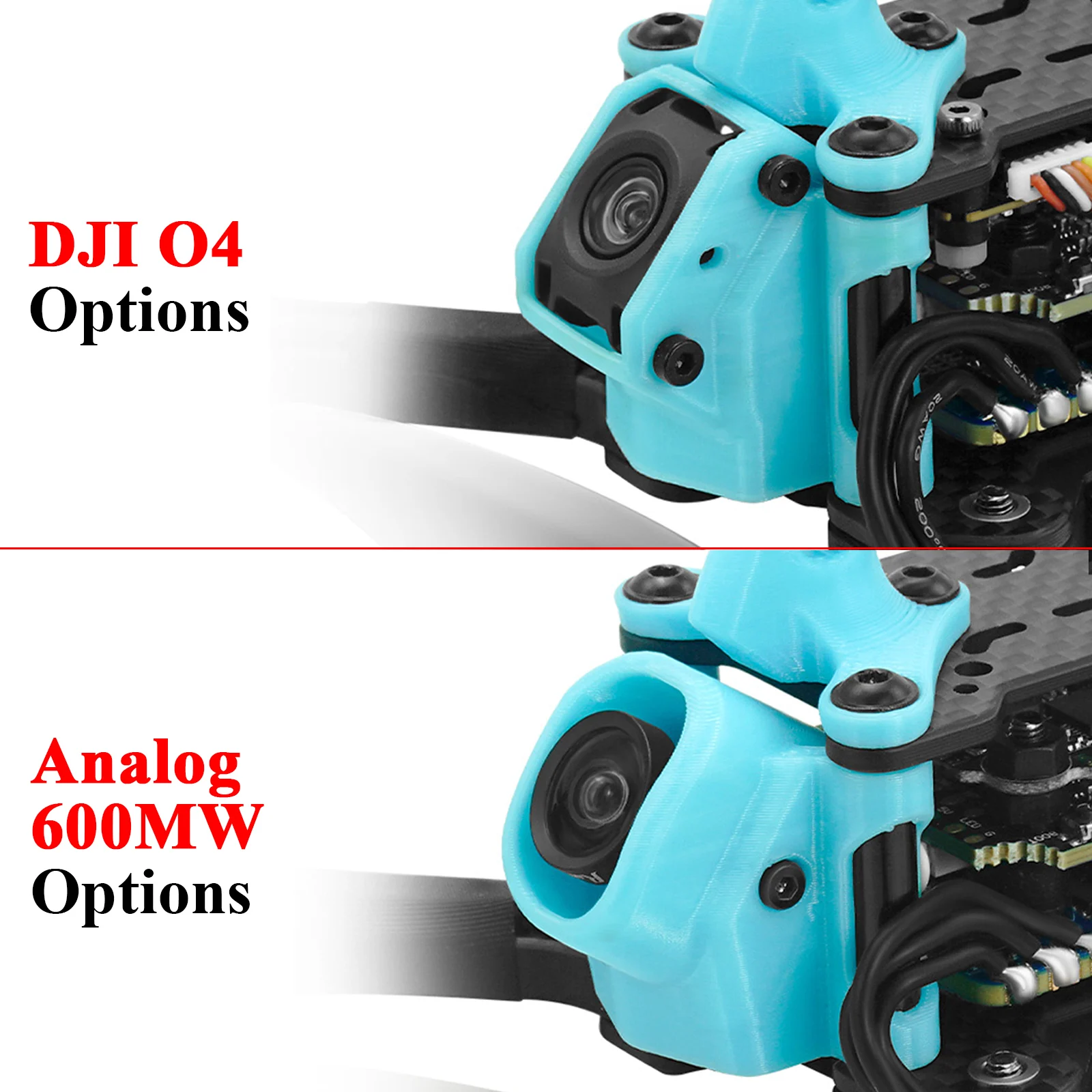 SQFPV Rison5 6S |   8S ELRS 2,4 GHz 5 pulgadas FPV Racing Drone T700 Placa de fibra de carbono Drone con DJI O4 VTX |   VTX analógico de baja latencia