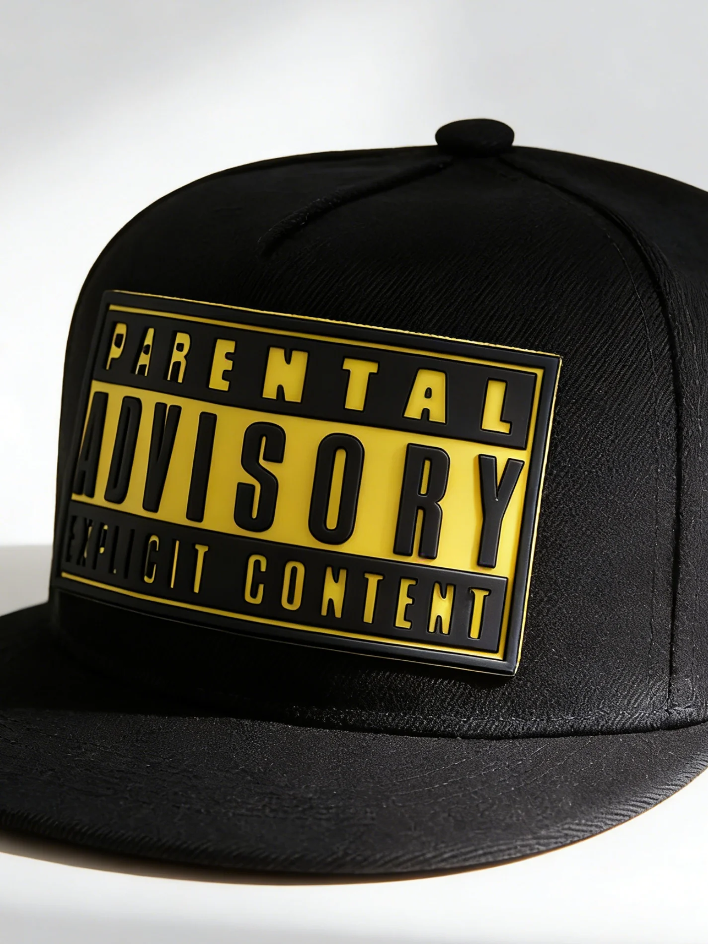 

High-quality hat, hip-hop street 3D embroidery flat-brim buckle baseball cap, adjustable