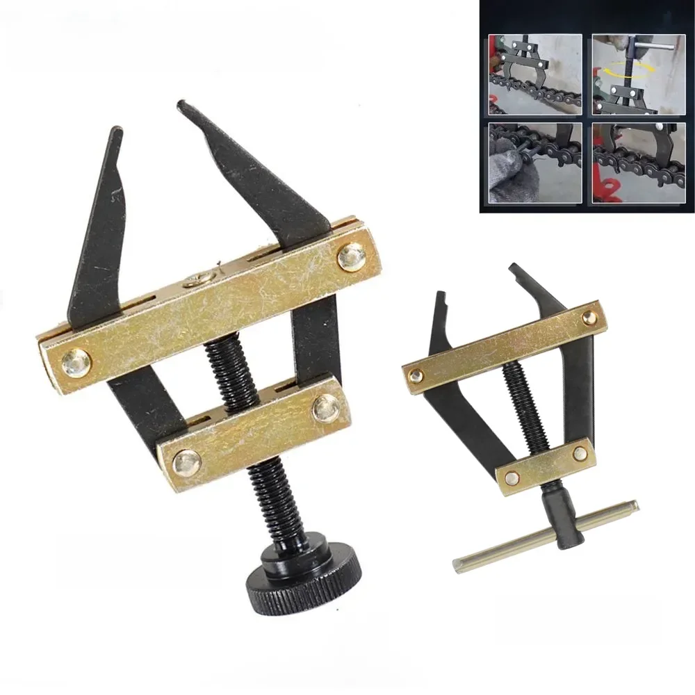 AliExpress NONE Hot Sale 1Pc Roller Chain Tools Kit 25-60,80,100 Holder/Cutter Bicycle Motorcycle Chain Connecting Tool Easy to install