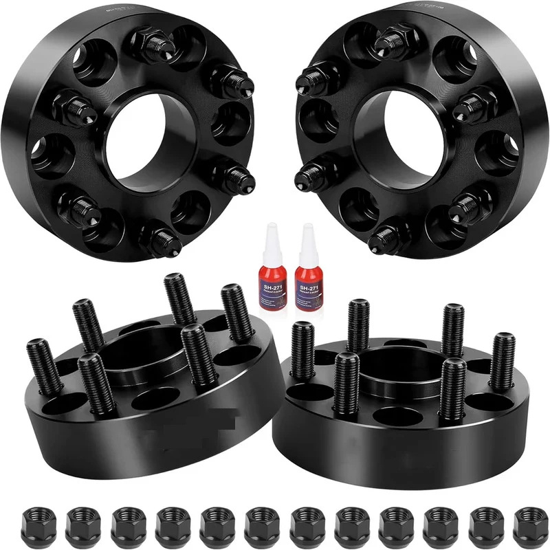 

1.5 inch 6x120 Wheel Spacers for 2015-2023 Colorado, 2015-2022 Canyon, Acadia Traverse Blazer XT5 XT6 with 14x1.5 Studs