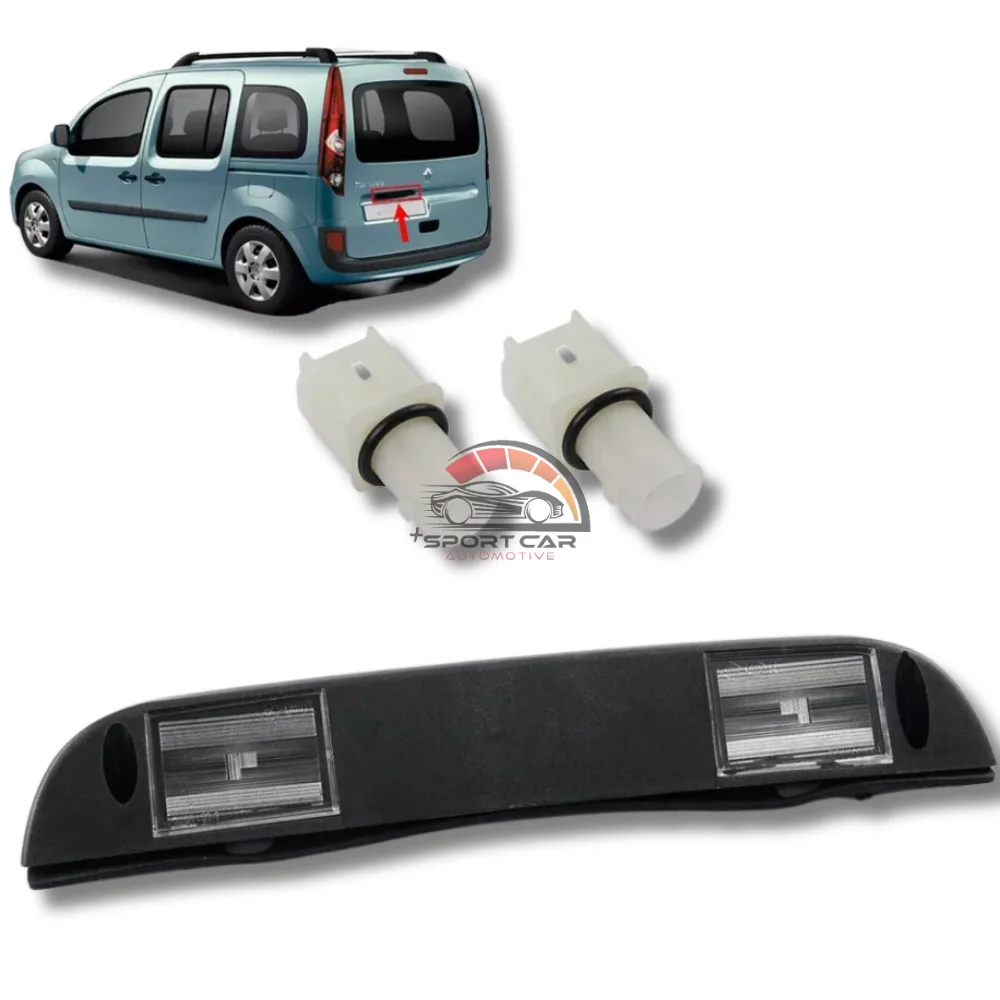 For Renault Grand Kangoo License Plate Light Rear Single Door 265103161R 8200419876 Durable Material Affordable Car Parts