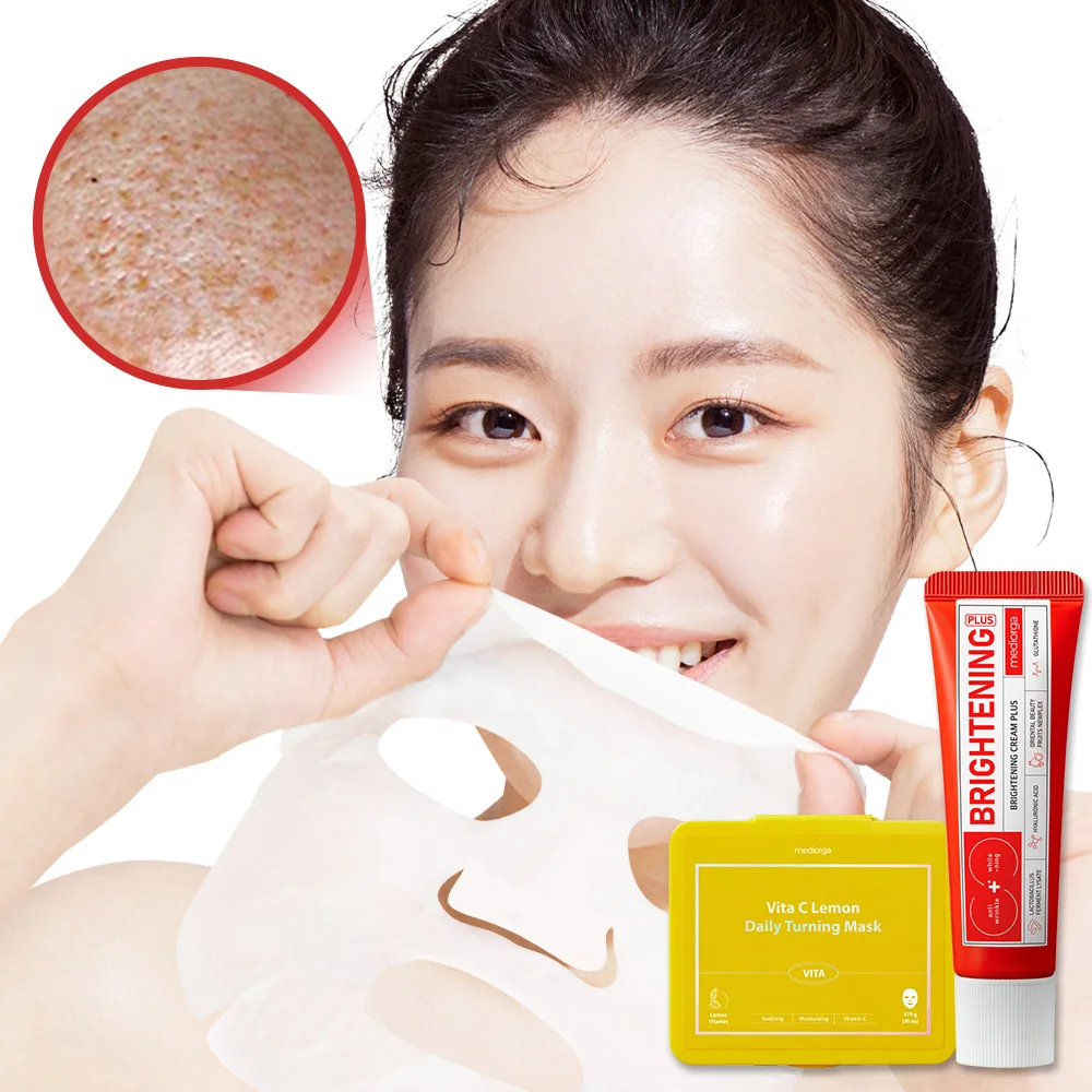 [Limited Time Special] Mediorga Energizing & Glowing Skin 2-Step Skincare Set for Radiant, Smooth Complexion