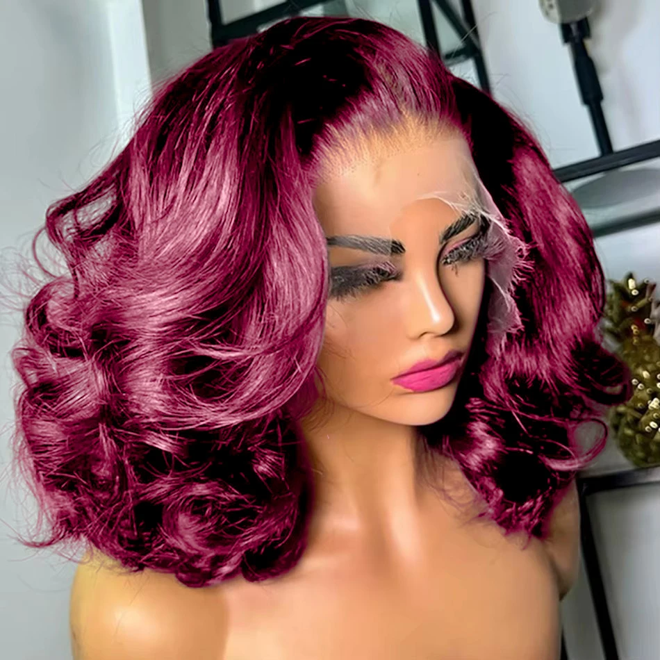 perruque-bob-lace-frontal-wig-naturelle-body-wave-bordeaux-99j-cheveux-courts-13x4-pre-plucked-densite-200-pour-femmes