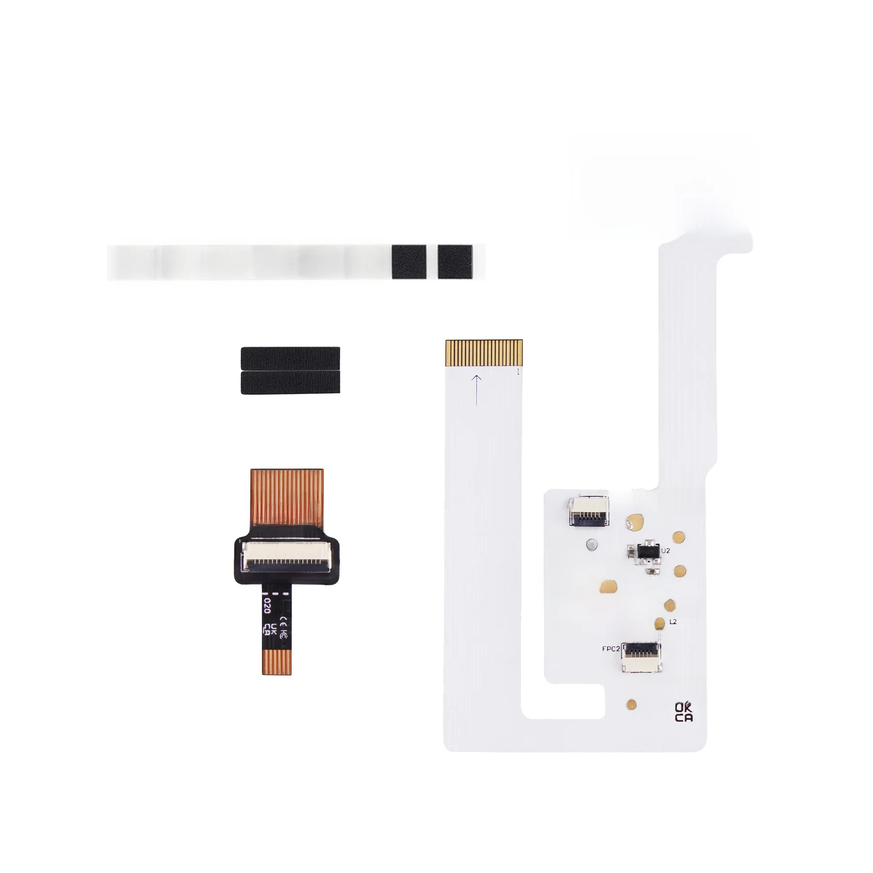 Câble ruban FPC principal de remplacement et ruban de bricolage personnalisé pour contrôleur ps5 BDM-030/040/050 eXtremeRate Rise & RISE4 (V3), kit de rappel