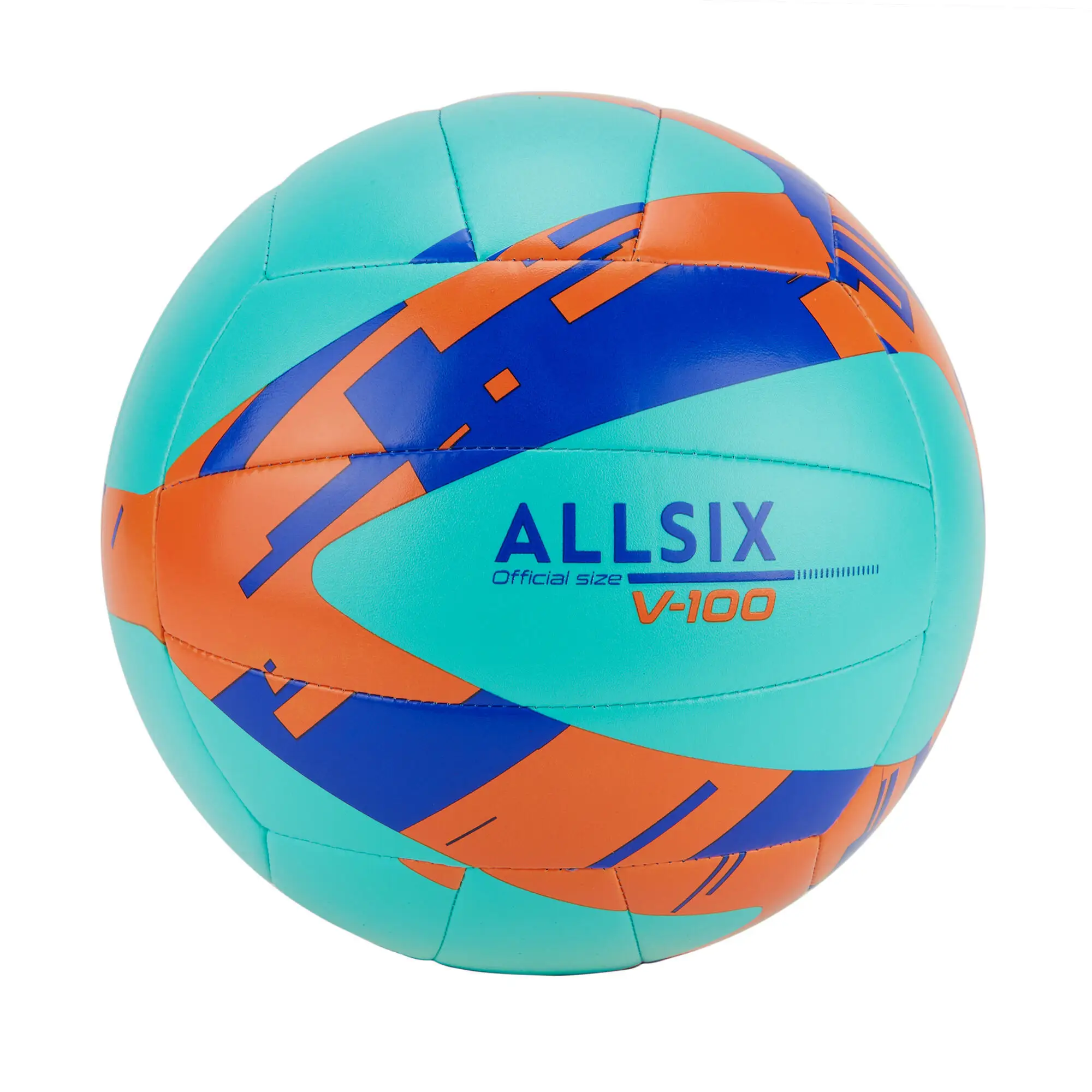 

Volleyball Ball Turquoise Color Suitable for Starting Level Saloon Use