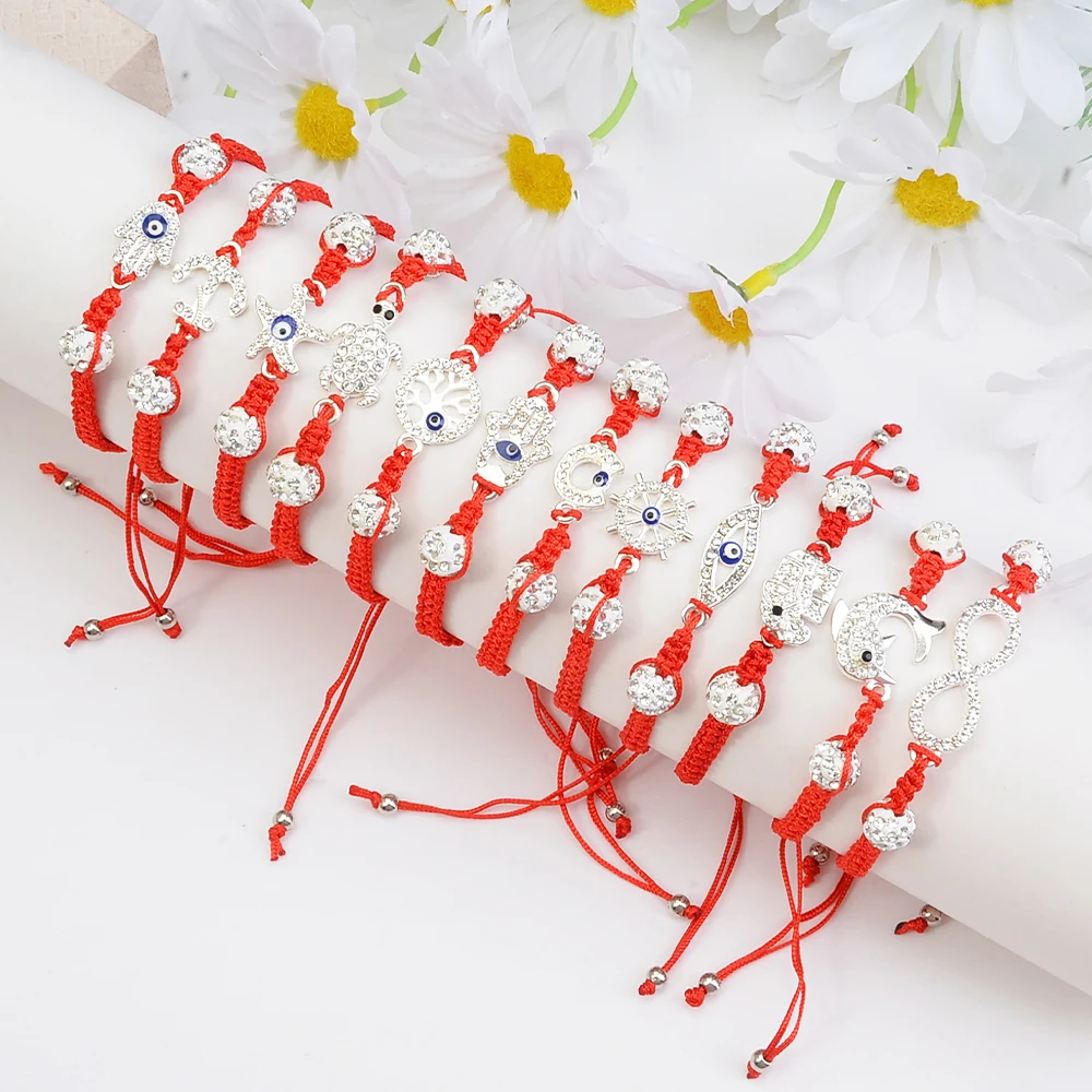 12PCS/ Set Bohemian Hand-woven Bracelets, Woven Bracelets for Men and Women, Suitable for Various Seasons