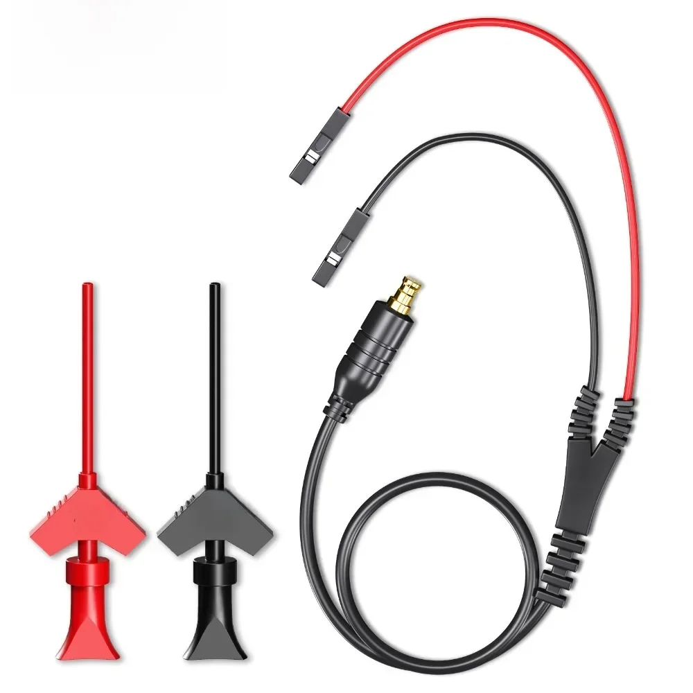 Cleqee MCX-C przenośny mini kieszonkowy oscyloskop sonda zakres sprzęt MCX sonda testowa hak klip testowy dla DS202 DS203 DSO201 — zdjęcie 2